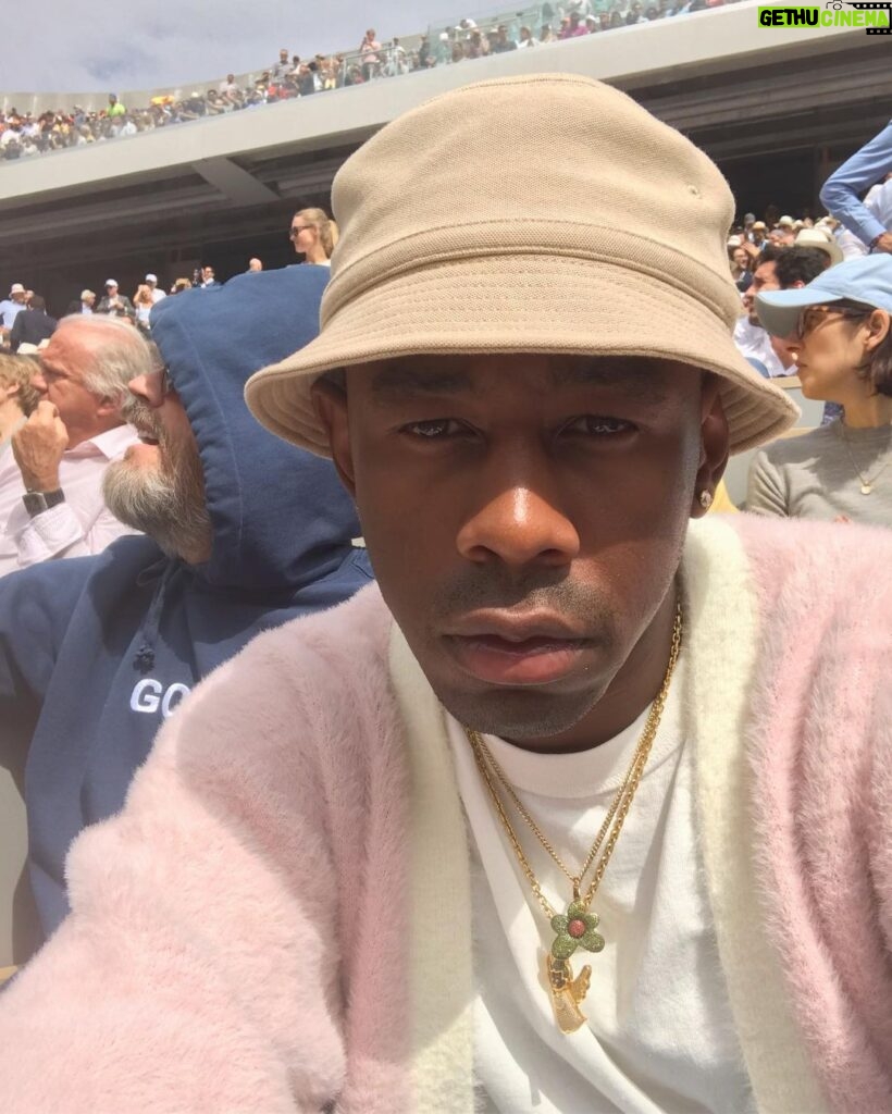 Tyler, the Creator Instagram - FRENCH OPEN / PALACE OF VERSAILLES