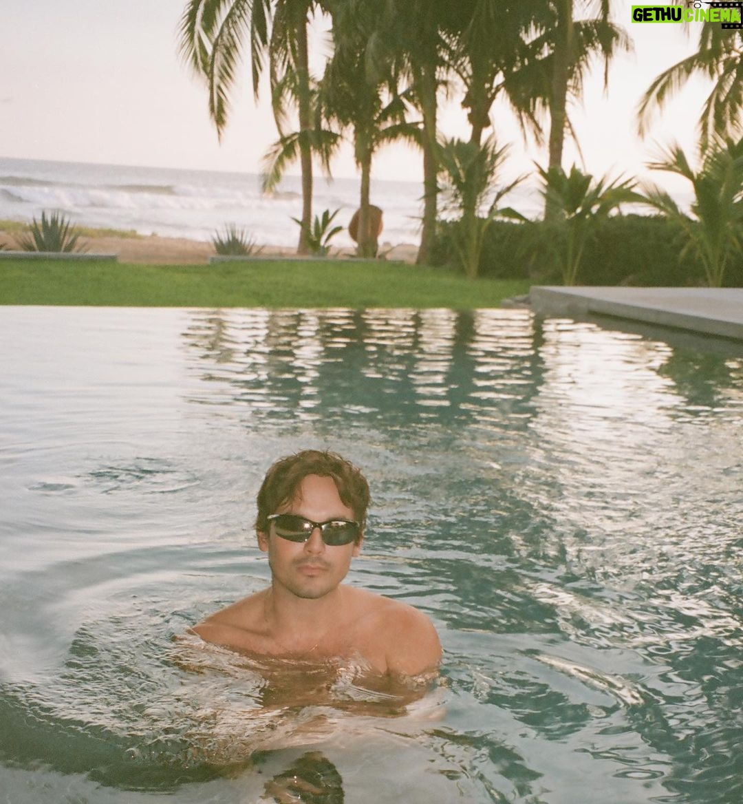 Tyler Blackburn Instagram - nothings gonna hurt you baby 🥀 Troncones Beach