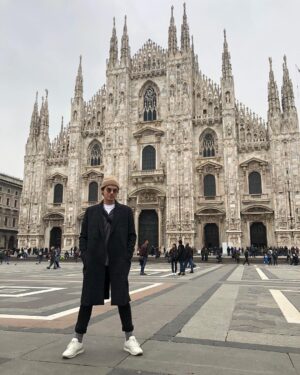 Tyler Blackburn Instagram - Milan was dope. I was also attacked by about 75 pigeons shortly after this photo was taken.