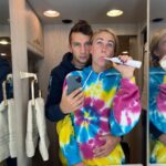 Tyler Joseph Instagram - five years with wife. explosion of color in what was previously an exclusively black and white life.