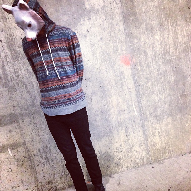 Tyler Joseph Instagram - very urban mammal. looking. waiting.