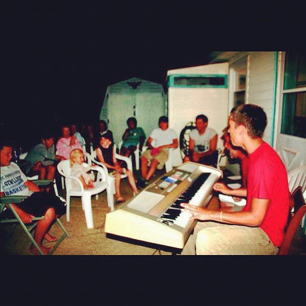 Tyler Joseph Instagram - I use to play for my extended family when I was younger.