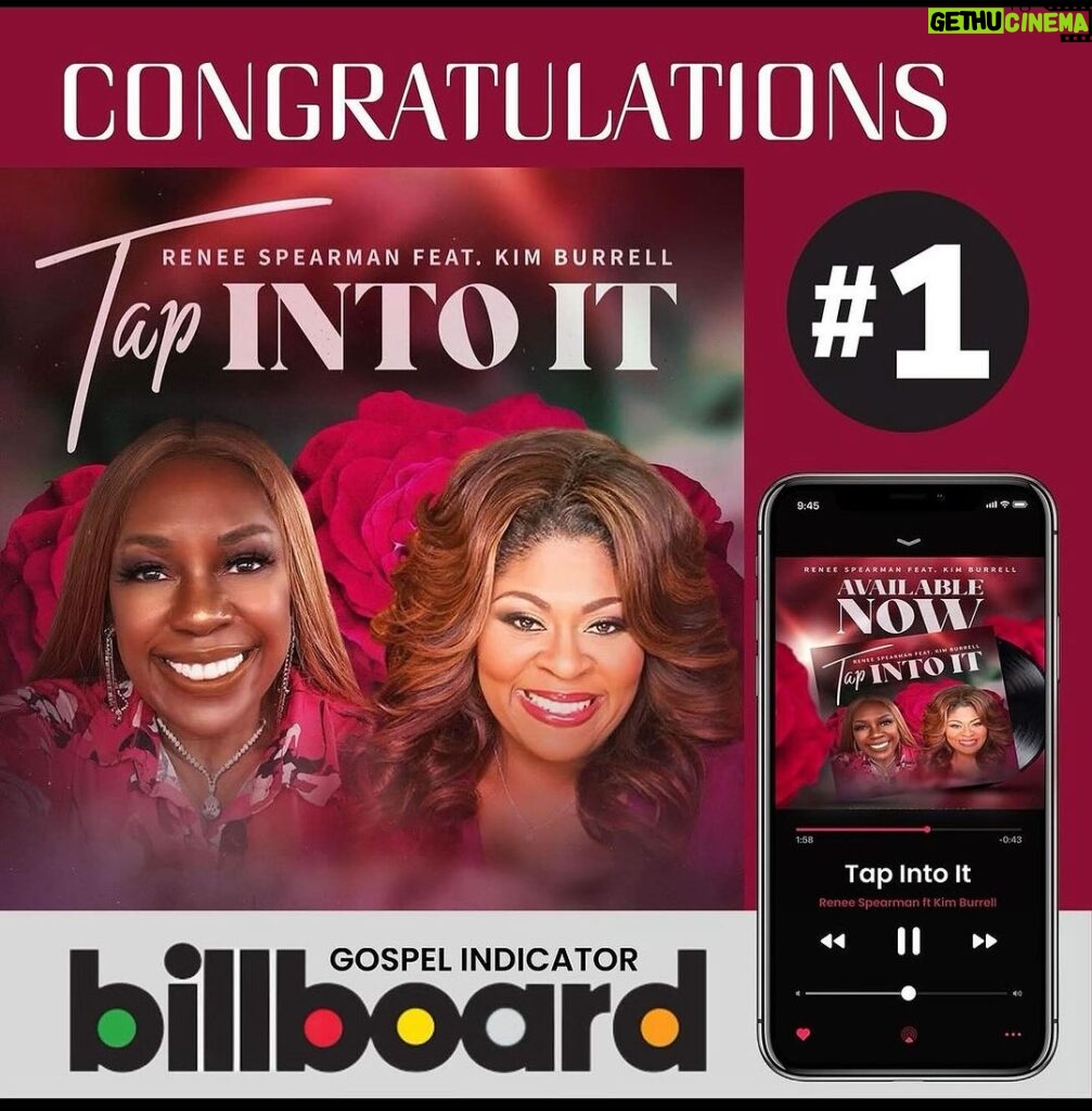 Tyrese Gibson Instagram - I was gonna wait to post this tomorrow…… But I just couldn’t wait….. it’s clear that you ARE TAPPED INTO that lifeline called JESUS!!!!! Maybe I live under a rock… But did you guys know that Queen KIM BURRELL has never had a #1 song?? So let me be the FIRST to tell my 19.3 million followers!!! KIM BURRELL IS #1 the song is called TAP INTO IT!!!!!!!!!! Celebrating you!!!! Rather the billboard had a slight delay in knowing or not….. Kim has ALWAYS been #1 for US!!!!!!! Yeaahhhhhhhh it’s happened!!!! It’s UP!!!! We are only in Jan and the #1 has already happened!! We’re all soooooo very proud….. And you heard momma speak in plain clear and concise English, keep their face mask on hahahahaahaahaaa….. sister sister girl please pause of them adlibs! lol I promise you Momma Kim got it!!!! Hahahahahhaahahahahahaahaaaa