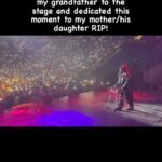 Tyrese Gibson Instagram - On crutches and all……. Tonight was a very very special moment……. My mother called her father everyday…. They talked at least 5 days a week….. Feb 14th marks the 2 year anniversary of my mother’s passing…. I felt her presence tonight…. We sold out St Louis thank you for the energy and love….. few bad notes I was emotional…. I did my best tonight…. I was about to cancel but I forged ahead….. My grandfather like me was a #GirlDad Shayla and Soraya’s great grandfather….. What a night…. What a moment…. Tyrese.Tv is live again… Get to the site asap and pre-order #BeautifulPain!! Beautiful Pain
