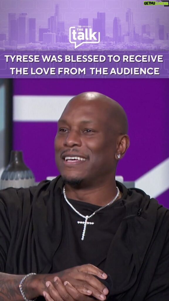 Tyrese Gibson Instagram - “Don’t ever let yourself get too familiar with being blessed.” Tune in today on @thetalkcbs