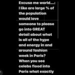 Tyrese Gibson Instagram - The last question is [ other than super models when Naomi Campbell who would you guys say what’s one of the first either black actors, rappers, or singers who consistently showed up to fashion week and started this trend? Was it Kanye? And if it wasn’t Ye’ who was it?