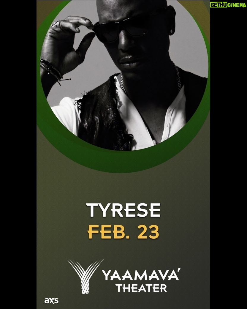 Tyrese Gibson Instagram - Be sure you join me !!! I'll be hitting the stage at @Yaamava theater on February 23, 2024. Tickets are selling fast, so make sure to grab yours now! #AllRoadsLeadToYaamava ๐๏ธ๐ถ #LoveTransaction #BeautifulPain #Tyrese #VoltronRecordz More shows to be added tickets on Ticketmaster ๐๏ธ -Feb 17 - Southaven, MS - Landers Center -Feb 18- St. Louis, MO - Chaifetz Arena -Feb 23 - Highland, Ca - Yaamava Theater