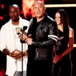 Tyrese Gibson Instagram - Can you imagine being in Dubai for almost a month and as I get back to LA the first thing I’m invited to was to make a toast to the chair woman of Universal Pictures, the most fierce, classy and sophisticated, sharp businesswoman in the history of Hollywood? Donna Langley…. How do you shout out the most powerful woman, in all of Hollywood without using those words? I can’t.. Since 2013, our beloved Donna Langley has been the chairwoman of Universal on the feature film side has grossed upwards of 7 billion on the global box office stage.. Anyone who may think or chose to believe that she’s lucky ? Do you have no idea what luck is? Donna has the most sophisticated eye for films, directors, filmmakers, writers, universal studios tourism,? And now recently they just announced that Donna has officially became the chairwoman of the OVERLL Universal including TV!! On this special night, we laughed. We hugged, and, of course, as you look at the first image since we were on a movie set of Fast8, I have not seen The Rock! I told you guys about a year and a half ago myself and The Rock got together talked for hours upon hours cleared the air spoke about all that we learned during that very challenging, random moment that we had! So, as you can imagine, starting my year off, running into The Rock was incredible! We laughed we talked we hugged it out again. Fast 10 part 2 is being written right now a small delay in filming because of the SAG and WGA strikes!! But we are about to embark on the biggest and most significant FAST you guys have ever seen !! Donna, on behalf of my immediate family two daughters and our beloved #FastFamily just want to say thank you for everything that you do. Thank you from the bottom of my ❤️ you have changed every life that has ever been connected to you! Donna Langley is so humbled and so sweet and so fierce you probably wouldn’t even notice her in a room unless someone pointed her out! Father and mothers, who are raising daughters around the world, who like me feel like our daughters are running out of people to look UP to? That has all changed now.! Our daughter’s new idol and SHERO name is DONNA LANGLEY! Sunset Towers