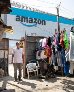 Tyrese Gibson Instagram - Repost Amazon built a $21 million state-of-the-art 344,000-square-foot warehouse in Tijuana, Mexico amid a settlement where many houses are engineered with wood scraps, tarps and cardboard.

The images, first posted by photographer Omar Martinez, opened the debate because of the clear contrast. Some people on social media called them a display of capitalism and globalization.

In Tijuana, both authorities and business-sector representatives praised the new investment entering the city, while residents of the Nueva Esperanza neighborhood, located in front of the warehouse, still have doubts about what this would mean for them.

(Via: Omar Martinez & Ana Ramirez)