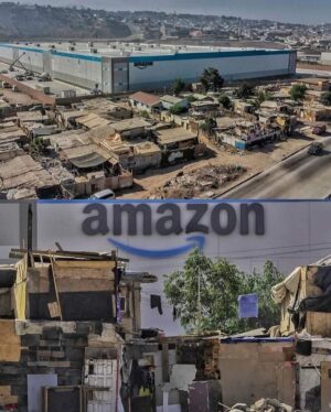 Tyrese Gibson Instagram - Repost Amazon built a $21 million state-of-the-art 344,000-square-foot warehouse in Tijuana, Mexico amid a settlement where many houses are engineered with wood scraps, tarps and cardboard.

The images, first posted by photographer Omar Martinez, opened the debate because of the clear contrast. Some people on social media called them a display of capitalism and globalization.

In Tijuana, both authorities and business-sector representatives praised the new investment entering the city, while residents of the Nueva Esperanza neighborhood, located in front of the warehouse, still have doubts about what this would mean for them.

(Via: Omar Martinez & Ana Ramirez)