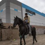 Tyrese Gibson Instagram - Repost Amazon built a $21 million state-of-the-art 344,000-square-foot warehouse in Tijuana, Mexico amid a settlement where many houses are engineered with wood scraps, tarps and cardboard. The images, first posted by photographer Omar Martinez, opened the debate because of the clear contrast. Some people on social media called them a display of capitalism and globalization. In Tijuana, both authorities and business-sector representatives praised the new investment entering the city, while residents of the Nueva Esperanza neighborhood, located in front of the warehouse, still have doubts about what this would mean for them. (Via: Omar Martinez & Ana Ramirez)