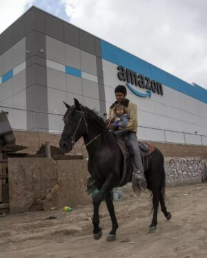 Tyrese Gibson Instagram - Repost Amazon built a $21 million state-of-the-art 344,000-square-foot warehouse in Tijuana, Mexico amid a settlement where many houses are engineered with wood scraps, tarps and cardboard.

The images, first posted by photographer Omar Martinez, opened the debate because of the clear contrast. Some people on social media called them a display of capitalism and globalization.

In Tijuana, both authorities and business-sector representatives praised the new investment entering the city, while residents of the Nueva Esperanza neighborhood, located in front of the warehouse, still have doubts about what this would mean for them.

(Via: Omar Martinez & Ana Ramirez)