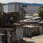 Tyrese Gibson Instagram - Repost Amazon built a $21 million state-of-the-art 344,000-square-foot warehouse in Tijuana, Mexico amid a settlement where many houses are engineered with wood scraps, tarps and cardboard. The images, first posted by photographer Omar Martinez, opened the debate because of the clear contrast. Some people on social media called them a display of capitalism and globalization. In Tijuana, both authorities and business-sector representatives praised the new investment entering the city, while residents of the Nueva Esperanza neighborhood, located in front of the warehouse, still have doubts about what this would mean for them. (Via: Omar Martinez & Ana Ramirez)