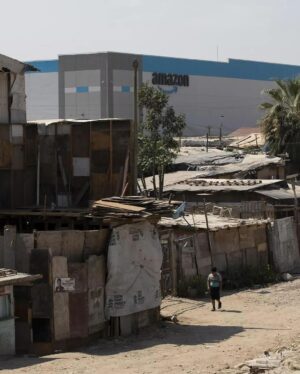 Tyrese Gibson Instagram - Repost Amazon built a $21 million state-of-the-art 344,000-square-foot warehouse in Tijuana, Mexico amid a settlement where many houses are engineered with wood scraps, tarps and cardboard.

The images, first posted by photographer Omar Martinez, opened the debate because of the clear contrast. Some people on social media called them a display of capitalism and globalization.

In Tijuana, both authorities and business-sector representatives praised the new investment entering the city, while residents of the Nueva Esperanza neighborhood, located in front of the warehouse, still have doubts about what this would mean for them.

(Via: Omar Martinez & Ana Ramirez)