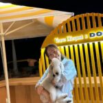Uhm Ji-won Instagram - One fine day 믹바에게 드라마 잘 봤다며 예쁜 꽃도 선물받고 데이지의 새로운 공간에서 반가운 친구들과 함께 아주 맛있었던 디너 Pet friendly 식당이라 더 좋아요💗 #디오티티 #효창공원맛집