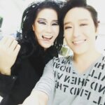 Uhm Ki-joon Instagram - 저번시즌 레베카때~ 낮공연 끝날즈음 영숙이와~ 저녁공연 준비하는 나~~ㅎㅎ
