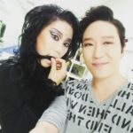 Uhm Ki-joon Instagram - 저번시즌 레베카때~ 낮공연 끝날즈음 영숙이와~ 저녁공연 준비하는 나~~ㅎㅎ