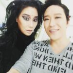 Uhm Ki-joon Instagram - 저번시즌 레베카때~ 낮공연 끝날즈음 영숙이와~ 저녁공연 준비하는 나~~ㅎㅎ