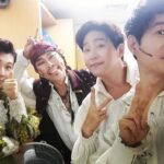 Uhm Ki-joon Instagram - 우리는 하나!!!! 4년만의 삼총사!!!! 낼 뵐께용^^*ㅎㅎ