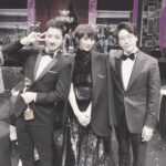 Uhm Ki-joon Instagram - 어제 시상식에서~ 아... 오늘이구나~~~ㅎㅎㅎ 감사합니다^^*♥ 더 열심히 하겠습니당ㅎㅎ 하 하 하 하 하~~~