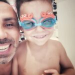 Umut Oğuz Instagram - Evet puanları alalım 😅🧿👊🏽😎 @ezberbozanbebekler #dorabeybüyüyor #sport #summer #2022summer