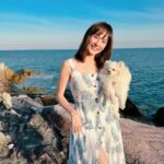 Ungsumalynn Sirapatsakmetha Instagram - แฮปปี้👧🏻🐶🌿 Koh Munnork Private Island
