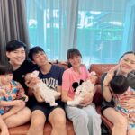 Ungsumalynn Sirapatsakmetha Instagram - แวะมาหาน้องแฝด น่าร๊ากมาก และขอบคุณข้อมูลอันเบื้องลึกจากม๊ามี๊ออย🤭 วันหลังแวะมาหาใหม่นะ☺️❤️