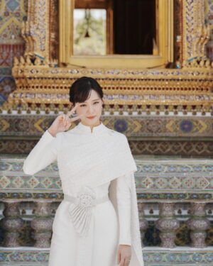 Ungsumalynn Sirapatsakmetha Instagram - งานแต่งจบไปแล้ว แต่รูปยังแต่งไม่จบ😁✌🏻