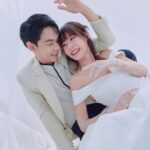 Ungsumalynn Sirapatsakmetha Instagram - เหมือนถ่ายposterซีรีส์เกาหลีเลย ชื่อเรื่องอะไรดีน๊า🤭🤵🏻‍♂️👰🏻‍♀️ Youtube: DanPattie #PostWedding