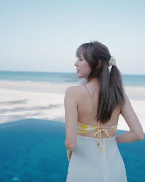 Ungsumalynn Sirapatsakmetha Instagram - พาน้องมามองทะเล🥰🌊