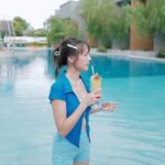 Ungsumalynn Sirapatsakmetha Instagram - 🍹💙