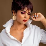 Upasana Rai Instagram - In frame @upasanarc Makeup & Hairstylist @srideviramesh_artist Styling @jalaksk @designstylewithj Photography @narenvalluvan Naren Valluvan Team @aravind_photography_20 Studio @njstudios_7159 . #upasana #upasanarc #shorthair #fashion #fashiongram #greeneyes #ootd #ootdfashion #newlook #loveyourself #instagood #instadaily #instamood #life #adventure #newstyle #fashionblogger #shorthairstyle