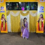 Upasana Rai Instagram - Purple dones the day.. #astami #evening . #astamilook #upasana #upasanarc #purple #festivewear #festivecollection #indianwear #sareelove #sareelover #sareefashion #saree