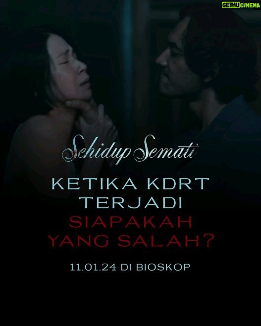 Upi Avianto Instagram - Ini peran pertama @bayu_ario mendapatkan karakter yang patriarki, keras, dan begitu mendominasi. Film SEHIDUP SEMATI ingin memberikan sajian untuk berdialog, ketika KDRT terjadi, siapakah yang salah sebenarnya? SEHIDUP SEMATI tayang 11 Januari 2024 di Bioskop. @sehidupsematifilm #SehidupSemati