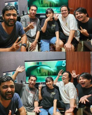 Upi Avianto Instagram - Cerita yang lahir 13 tahun yang lalu akhirnya terwujud jadi film dan filmnya pic lock juga 😄. Melewati proses editing yang seru dan menyenangkan. Thank you pak Parwez, jangan kapok menerima genre dan cerita semacam ini yaw 🤗. Film Sehidup Semati.