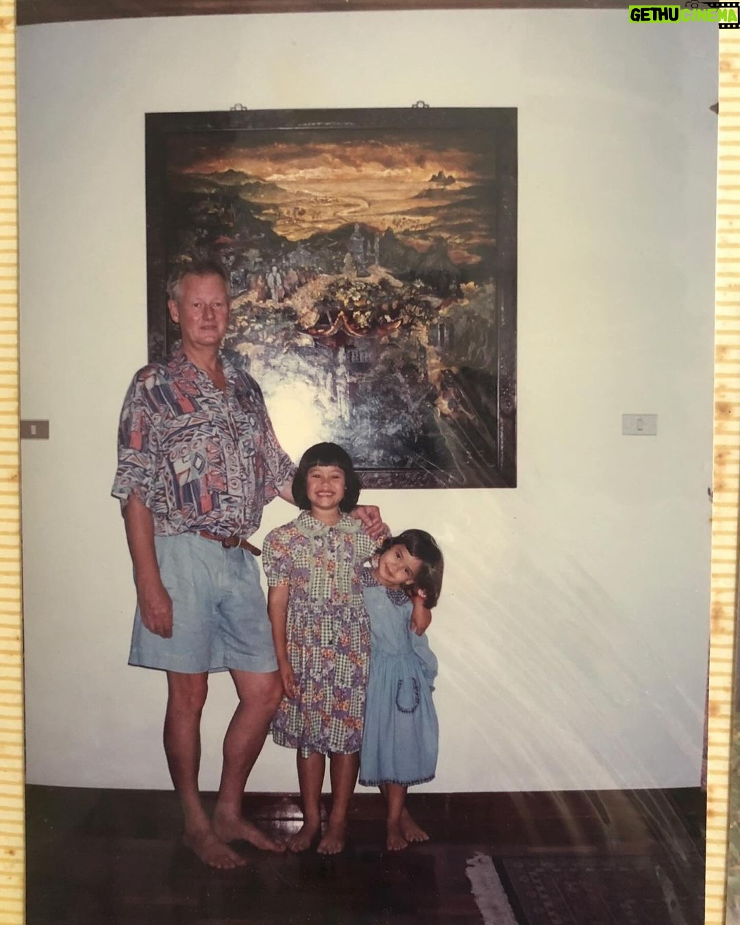 Urassaya Sperbund Instagram - Happy daddy’s day! Your little terror loves you mostest ever everrrr 🫶🏼