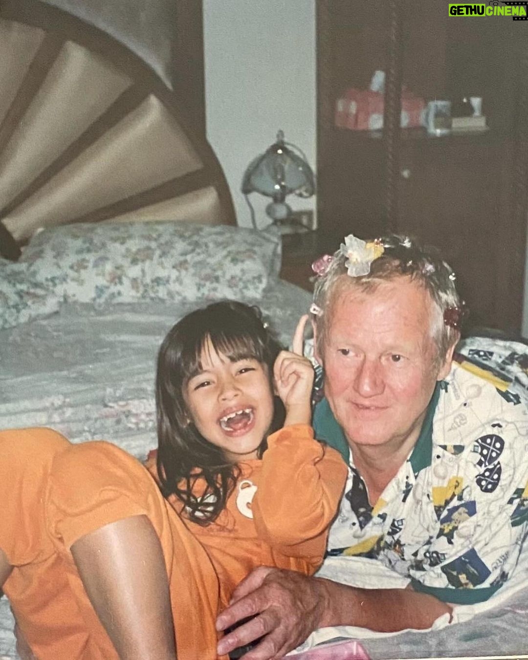 Urassaya Sperbund Instagram - Happy daddy’s day! Your little terror loves you mostest ever everrrr 🫶🏼