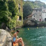 Urassaya Sperbund Instagram - This was the most perfect day 💕 a lil sun, a lil rain, a lot of swimming! #yyinit Nesso, Lago Di Como