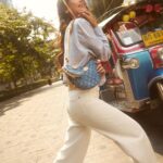 Urassaya Sperbund Instagram - Tuktuk adventures = always a good idea 🛺 #LVRemix @louisvuitton