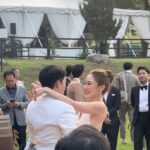 Urassaya Sperbund Instagram - Beautiful beautiful wedding with my person @tibbiee 💕 so very happy for you @nattynantanat and @mannyyy.l