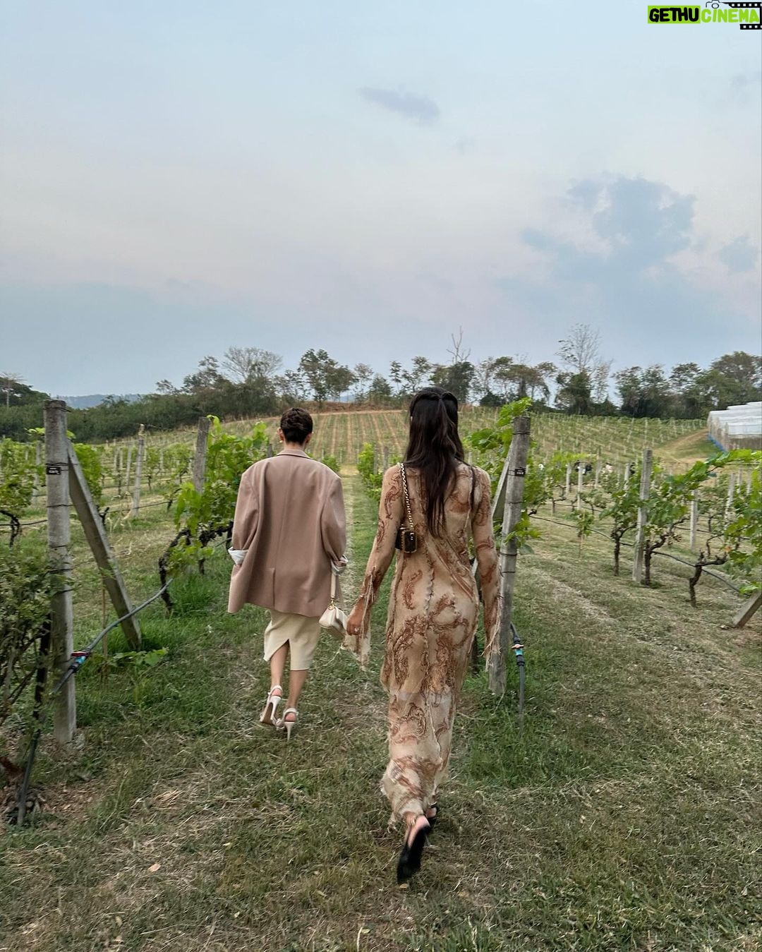 Urassaya Sperbund Instagram - Beautiful beautiful wedding with my person @tibbiee 💕 so very happy for you @nattynantanat and @mannyyy.l
