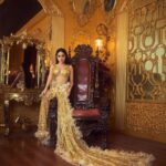 Urfi Javed Instagram - I am thrilled to be dressed by Abu Jani Sandeep Khosla. They are masters of what they do and have made me feel all the more empowered with their acceptance of who I am. No designers would give me clothes which is why I started making my own. Abu Sandeep have changed that for me. @abujanisandeepkhosla Styling - @who_wore_what_when Hair & Make up - @danielbaueracademy Photography - @chandrahas_prabhu Managed by - @sannjuu