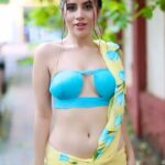 Urfi Javed Instagram – Current favourite song ! 🥰🥰 @imaditya__yadav @idiotic.media 
Saree @shadesby_vidhi 
Hair @geetajaiswal422_ 
Follow me on @mojindia for my exclusive videos