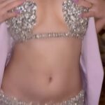 Urfi Javed Instagram - Recycled my 3 million party outfit into This blingy super stylish two piece ! I’m in love ! THANKU @geetajaiswal422_ for helping me with this one !