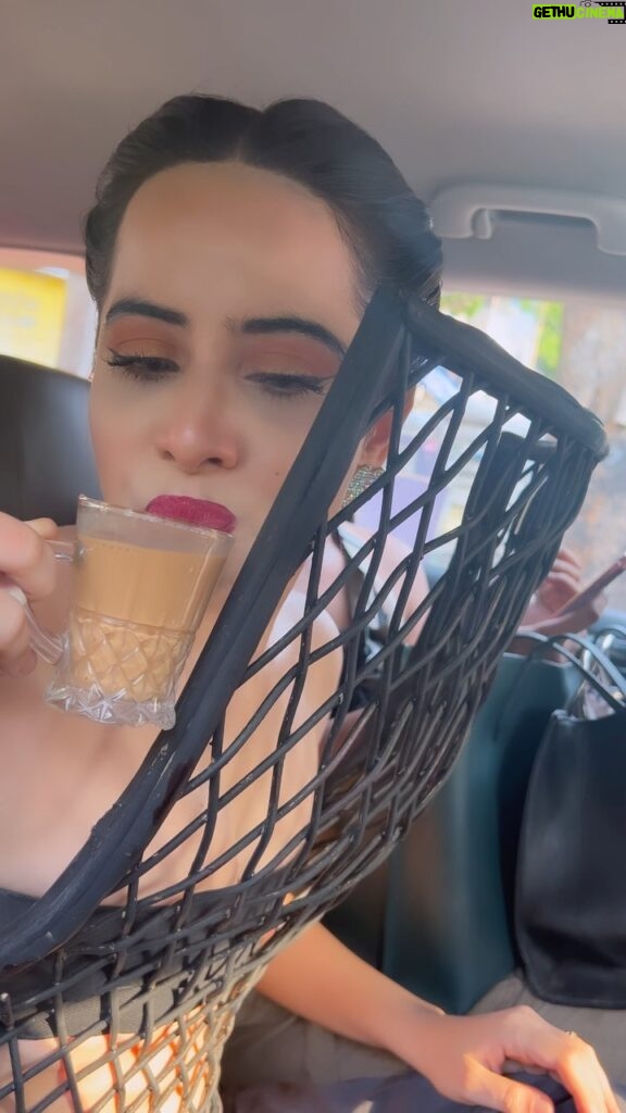 Urfi Javed Instagram - When chai is more important