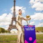 Urvashi Rautela Instagram - FIRST ACTOR TO OFFICIALLY LAUNCH & UNVEIL “CRICKET WORLD CUP 2023 TROPHY 🏆” AT THE EIFFEL TOWER IN PARIS FRANCE 🇫🇷 #trulyhumbled Thank you @icc @cricketworldcup @france_cricket 🏏 ☆ ☆ ☆ ☆ ☆ ☆ ☆ ☆ #love #UrvashiRautela #UR1 #cricket #CricketWorldCup #India #paris #france #worldcup Eiffel Tower - Paris, France