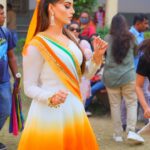 Urvashi Rautela Instagram - I LOVE MY INDIA 🇮🇳 & U ????? 🧡🤍💚 Happy Republic Day! May our nation continue to shine with the light of democracy, unity, and progress. #HappyRepublicDay 🇮🇳 🇮🇳 ☆ ☆ ☆ ☆ ☆ ☆ ☆ ☆ #love #UrvashiRautela #UR1 #India #Happy #Republicday