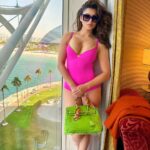 Urvashi Rautela Instagram - Versace Baby 👙🩷💖💕💞💓💗 ☆ ☆ ☆ ☆ ☆ ☆ ☆ ☆ #love #UrvashiRautela #UR1 #pink