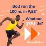 Usain Bolt Instagram – Ready, set, go! Did you find the 3 differences? And the ideal insurance policy? Go directly to allianzdirect.nl! 💪🏿
#AllianzDirect #insurance