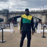 Usain Bolt Instagram – « To Di World » celebration dab with the GOAT 🇯🇲⚡️@usainbolt and @sandralaoura for #paris2024 #olympics one year to go !
•
•
•
#jeuxolympiques #jeuxolympiques2024 #usainbolt #todiworld @paris2024 #jamaica Paris, France